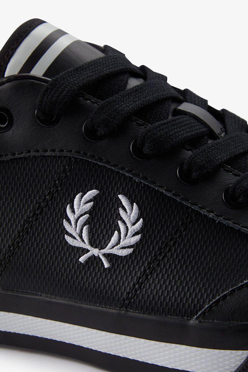 Black Fred Perry Clay Men's Shoes | PH 1118HAPK